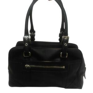 Black Vintage Y2K Caoch Hampton Leather Doctor bag